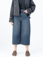 شلوار جین کراپ واید لگ قد 85 کد 22567 - Image 2