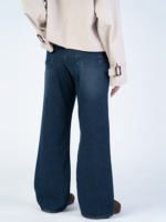 شلوار جین بگ قد 110 کد 22570 - Image 2