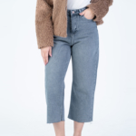 شلوار جین رگولار قد 90 دمپا کات کد 22597