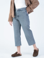 شلوار جین رگولار قد 90 دمپا کات کد 22597 - Image 2