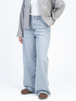 شلوار جین بگ قد 115 دمپا کات کد 22599