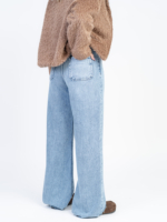 شلوار جین بگ قد 115 دمپا کات کد 22600 - Image 2