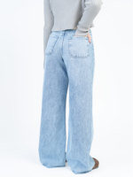 شلوار جین بگ قد 115 دمپا کات کد 22601 - Image 2