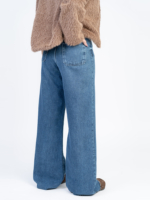 شلوار جین بگ قد 115 دمپا کات کد 22603 - Image 2