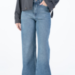 شلوار جین بگ قد 115 دمپا کات کد 22606