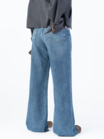 شلوار جین بگ قد 115 دمپا کات کد 22606 - Image 2
