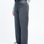 شلوار جین رگولار قد 110 مشکی کد 22664