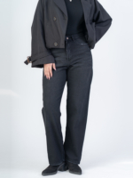 شلوار جین رگولار قد 110 مشکی کد 22666