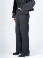 شلوار جین رگولار قد 110 مشکی کد 22666 - Image 3