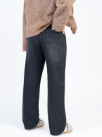 شلوار جین رگولار قد 110 مشکی کد 22667 - Image 2