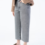 شلوار جین رگولار دمپا کات قد 90 کد 22700