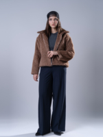 شلوار پارچه ای فول بگ قد 110 بزیاق سرمه ای کد 22718 - Image 6