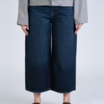 شلوار جین کراپ واید لگ قد 85 کد 22781