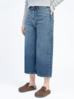 شلوار جین کراپ واید لگ قد 85 کد 22783