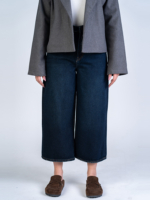 شلوار جین کراپ واید لگ قد 85 کد 22784