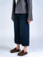 شلوار جین کراپ واید لگ قد 85 کد 22784 - Image 2