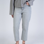 شلوار جین استریت قد 90 دمپا کات کد 22789