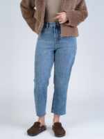 شلوار جین استریت قد 90 دمپا کات کد 22790