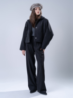 شلوار پارچه ای واید لگ فیلتو قد 110 مشکی تیکال کد 22793 - Image 6