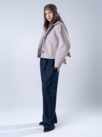 شلوار پارچه ای واید لگ فیلتو قد 110 سرمه ای تیکال کد 22797 - Image 2