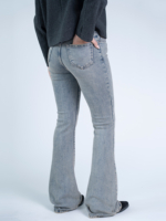 شلوار جین بوت کات قد 110 کش کد 21674 - Image 2