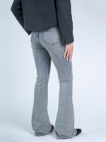 شلوار جین بوت کات قد 110 کش کد 21674 - Image 4