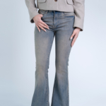 شلوار جین بوت کات قد 110 کش کد 21675