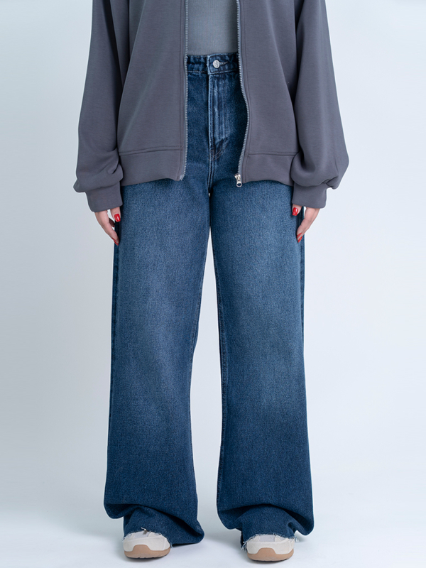 شلوار جین قد 115 دمپا کات کد 21943 - Image 3