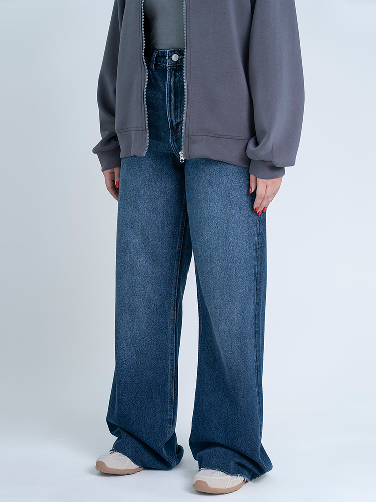 21943 (2) شلوار جین قد 115 دمپا کات کد 21943 - Image 1