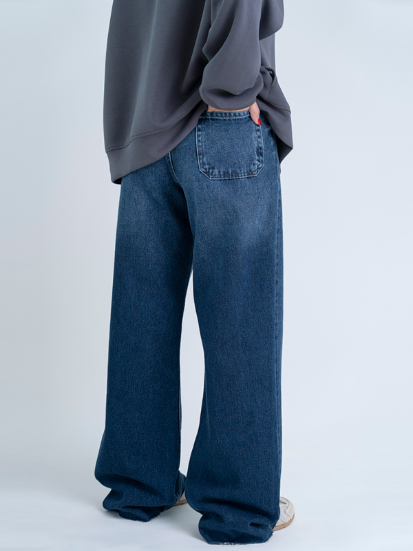 شلوار جین قد 115 دمپا کات کد 21943 - Image 4