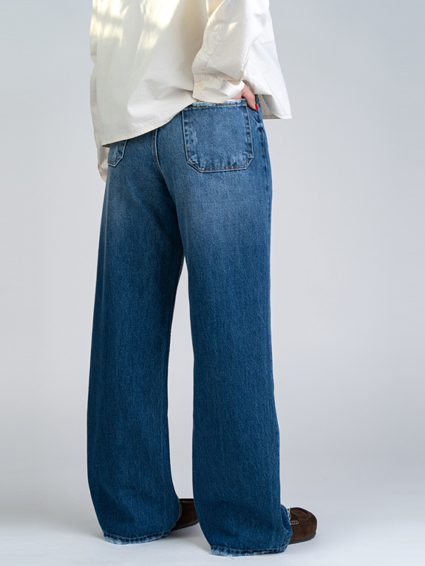 شلوار جین بگ قد 110