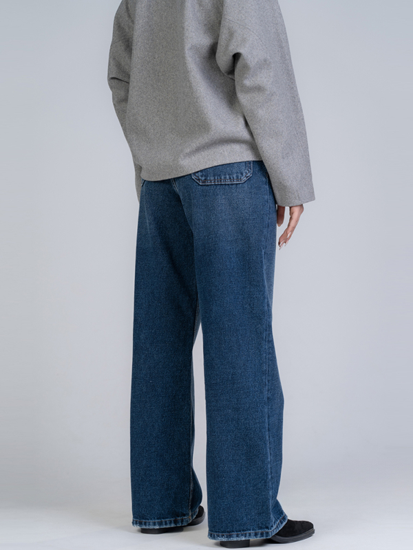 شلوار جین بگ قد 110 کد 22062 - Image 2