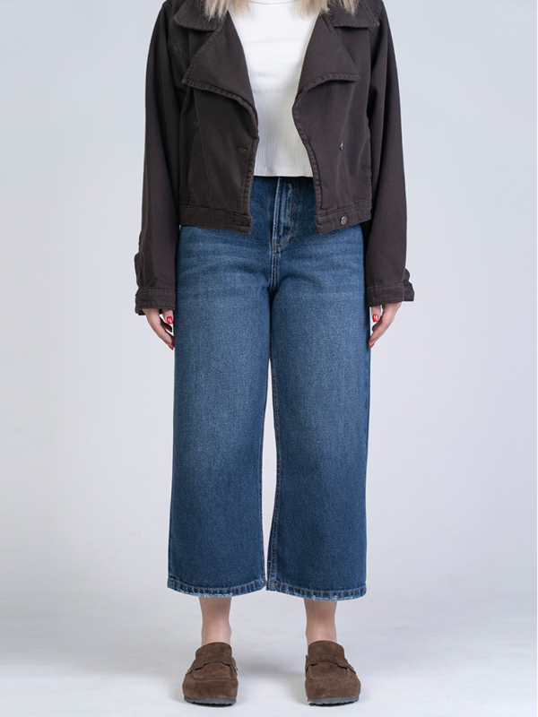 شلوار جین بگ قد 90 کد 22089 - Image 2