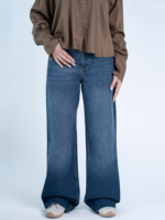 شلوار جین بگ قد 115 دمپا کات کد 22111 - Image 3