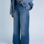 شلوار جین بگ قد 115 دمپا کات کد 22113