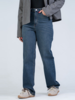 شلوار جین رگولار قد 110 کم کش کد 22153 - Image 3
