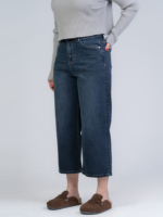 شلوار جین بگ قد 90 کم کش کد 22158