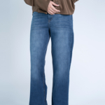 شلوار جین بگ قد 110 کم کش کد 22187