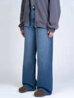 شلوار جین بگ قد 115 دمپا کات کد 22221
