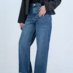 شلوار جین بگ قد 115 دمپا کات کد 22225