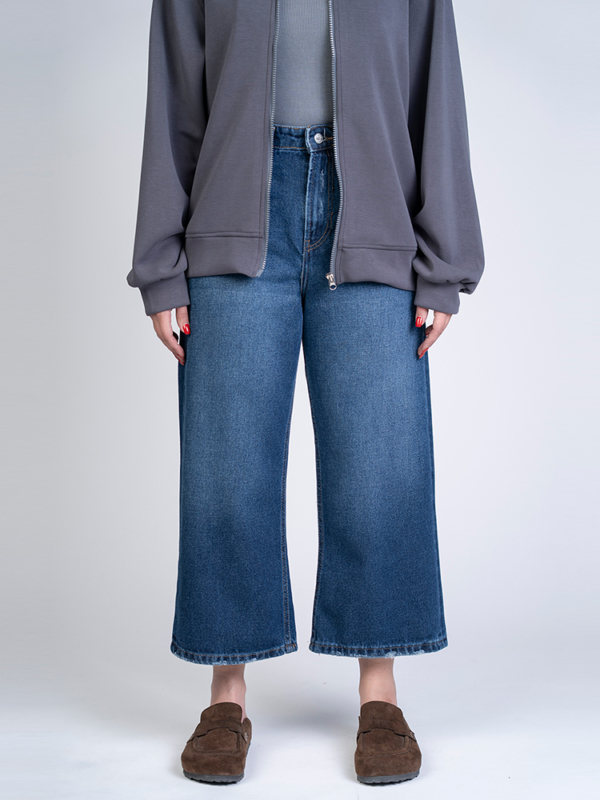 شلوار جین بگ قد 90 کد 22255 - Image 2