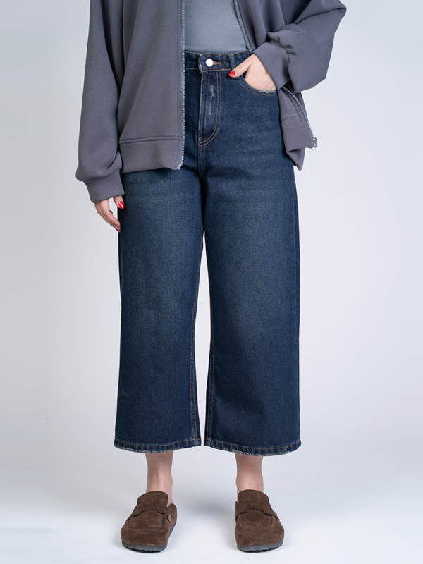 شلوار جین بگ قد 90 کد 22257 - Image 2