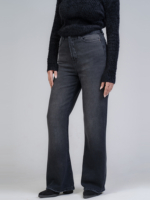 شلوار جین فلر قد 110 مشکی کد 22291 - Image 3