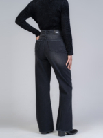 شلوار جین فلر قد 110 مشکی کد 22291 - Image 2