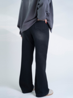 شلوار جین فلر قد 110 مشکی کد 22293 - Image 2