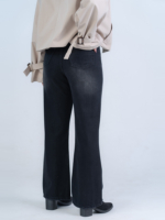 شلوار جین فلر قد 110 مشکی کد 22300 - Image 2