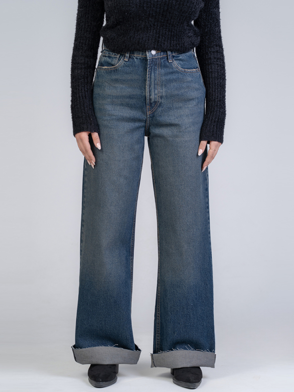 شلوار جین بگ قد 110 کد 22301 - Image 3