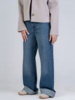 شلوار جین بگ قد 110 کد 22306