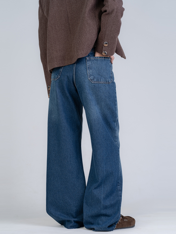 شلوار جین بگ قد 110 کد 22307 - Image 2