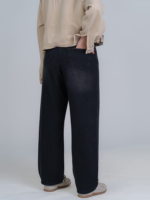 شلوار جین رگولار قد 110 مشکی کد 22321 - Image 2